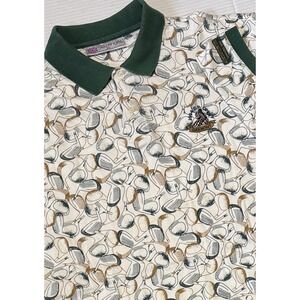 1994 NATIONAL OPEN Oakmont - Men's Vintage SLAZENGER Golf Polo Shirt - XXL - 2XL